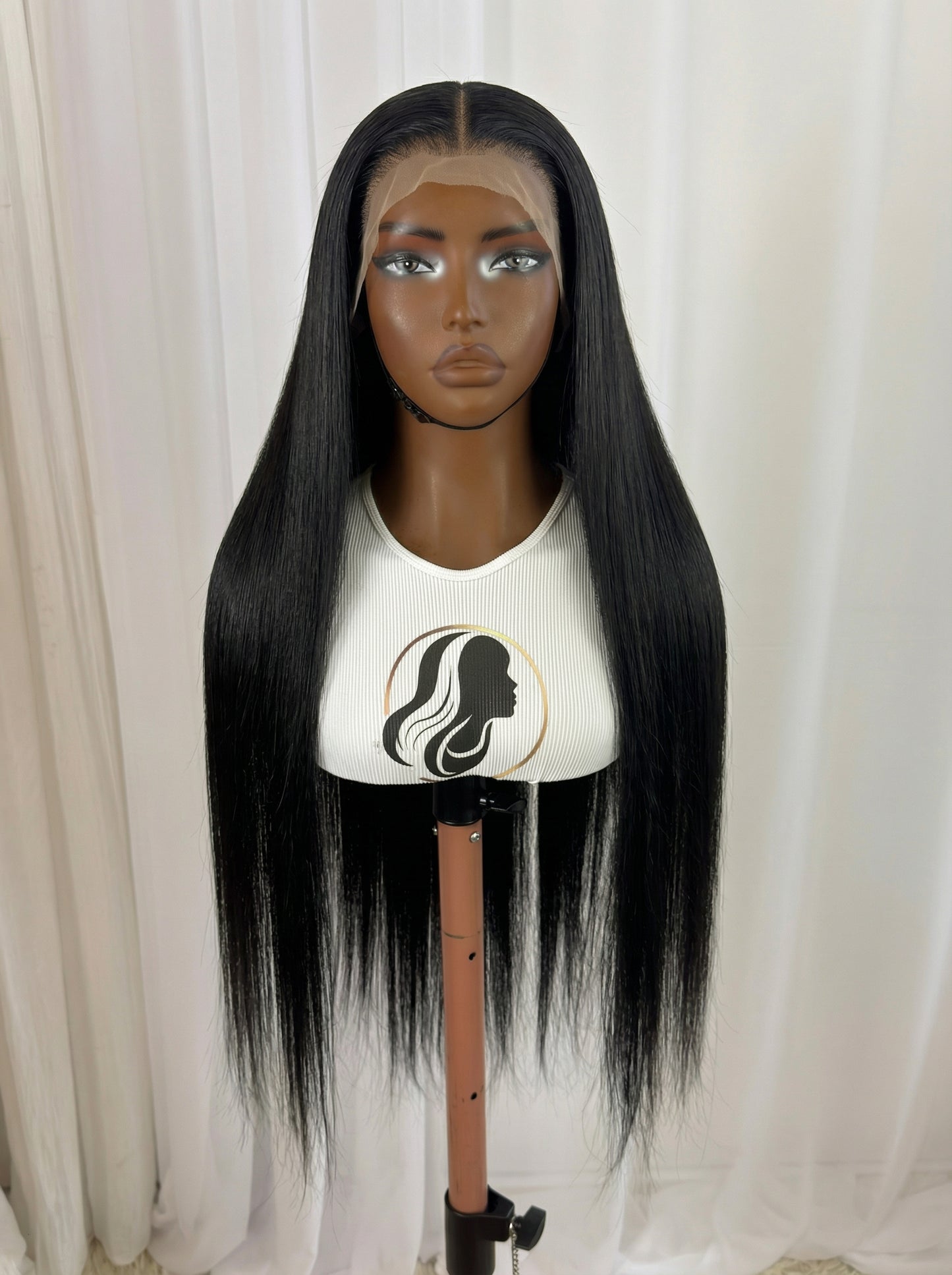 The CEO | 30” Straight Human Hair Blend Wig