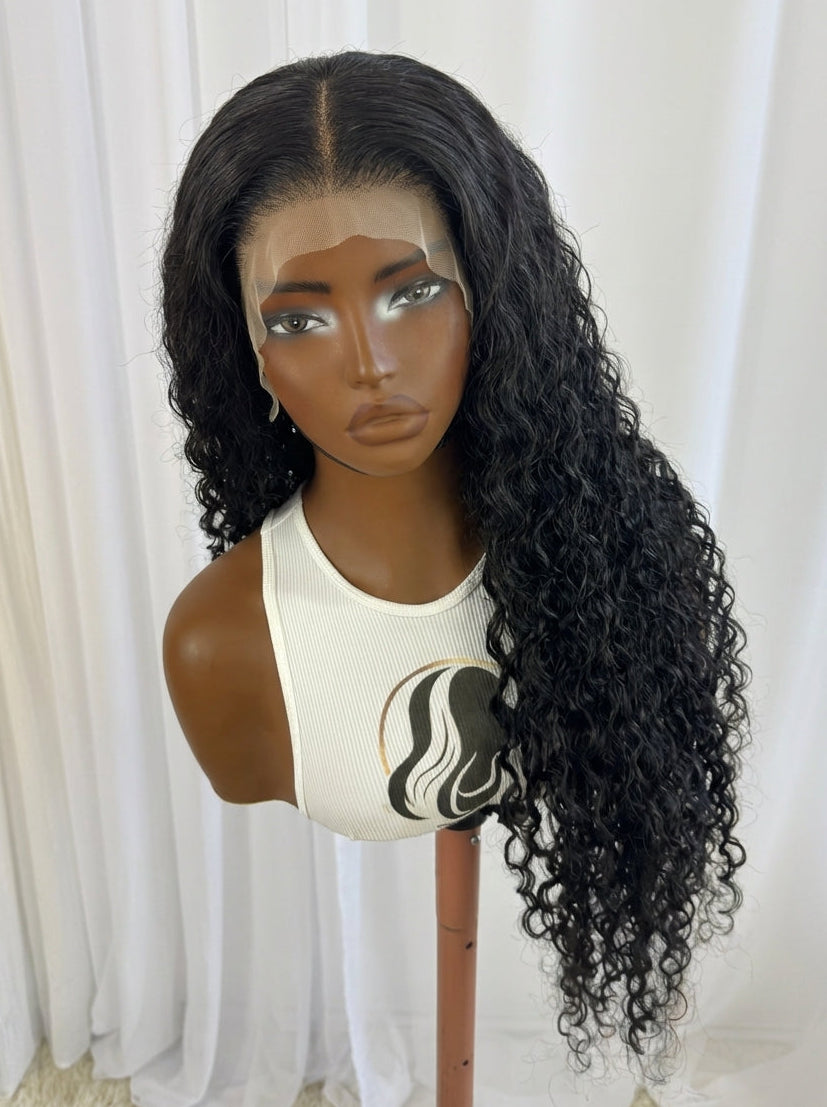 The Empress  | 30” Deep Curl Human Hair Blend Wig