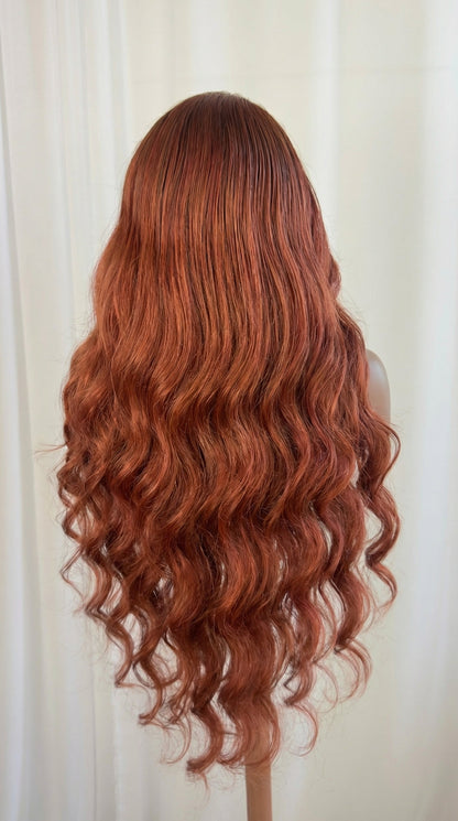 The First Lady  | 26” Body Wave Human Hair Blend Wig