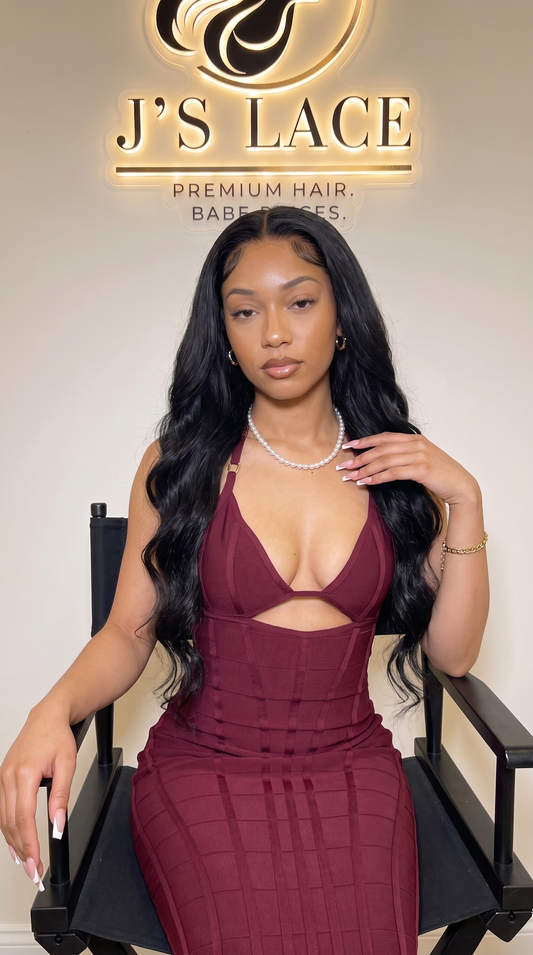 The First Lady  | 26” Body Wave Human Hair Blend Wig