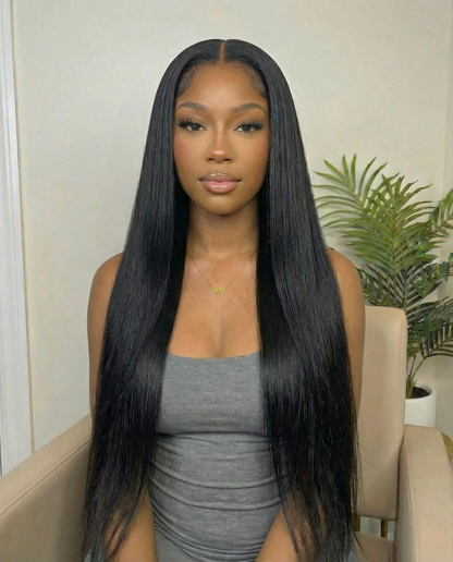 The CEO | 30” Straight Human Hair Blend Wig