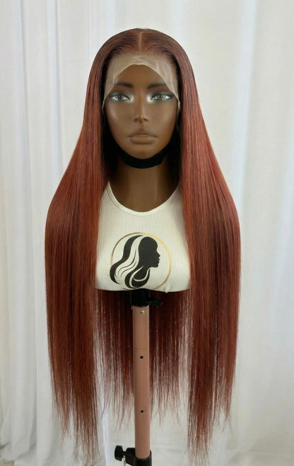 The CEO | 30” Straight Human Hair Blend Wig