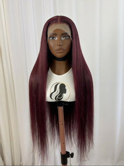 The CEO | 30” Straight Human Hair Blend Wig