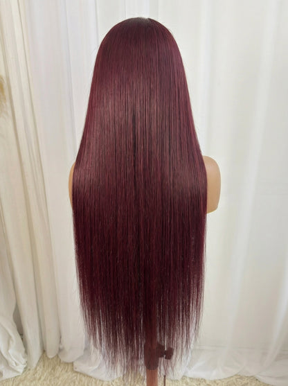 The CEO | 30” Straight Human Hair Blend Wig