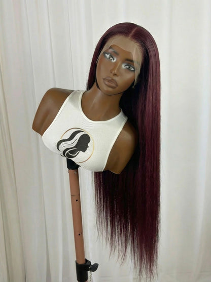 The CEO | 30” Straight Human Hair Blend Wig
