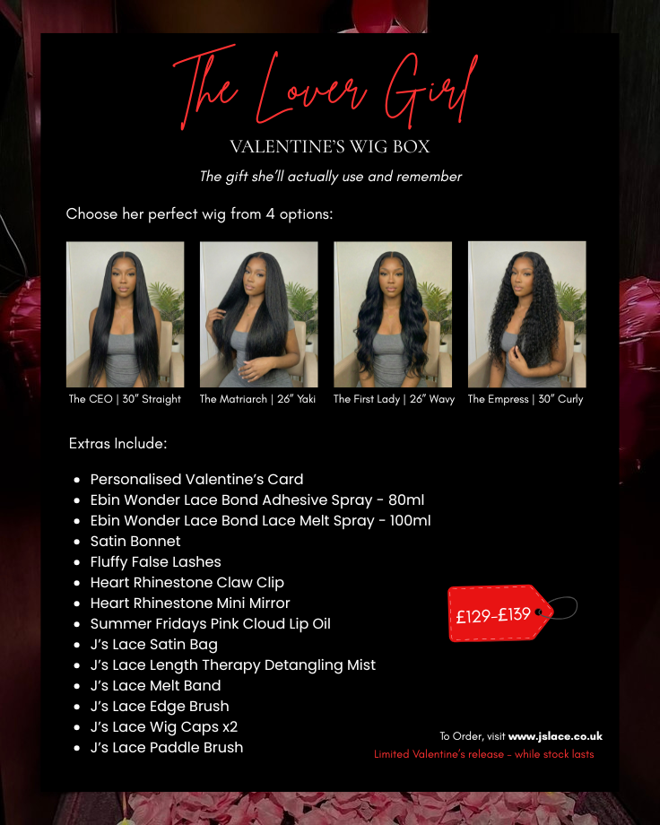 The Lover Girl Valentine's Wig Box | Gift-Ready Wig with Glam Extras