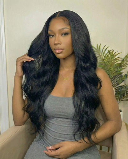 The First Lady  | 26” Body Wave Human Hair Blend Wig